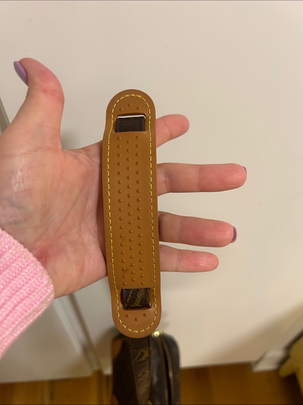 Louis Vuitton Monogram Crossbody Bag in Brown and Tan - Picture 5 of 13